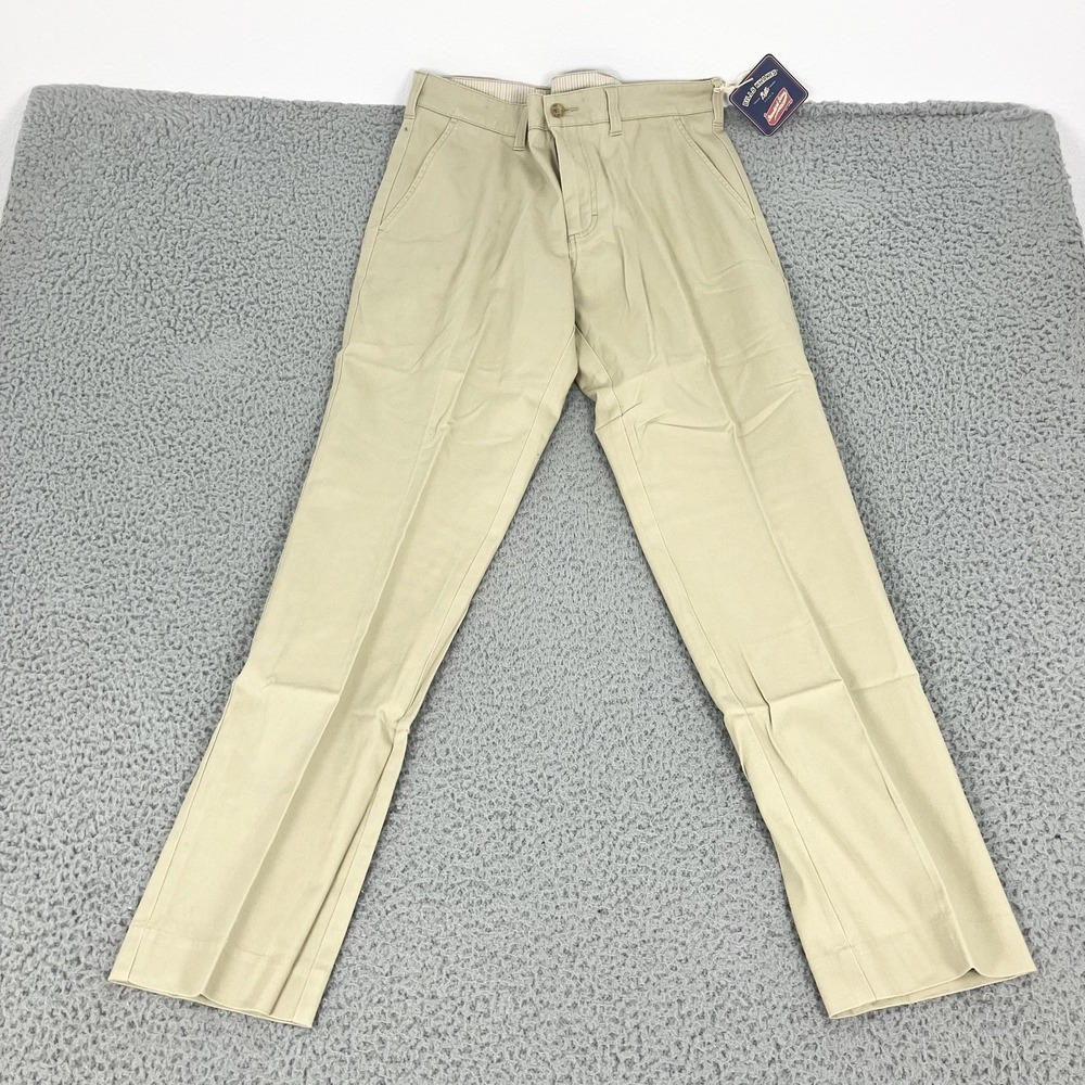 Bills Khakis Parker Slim Pants Mens 32x32 Beige Slim Fit Stretch Chino Casual